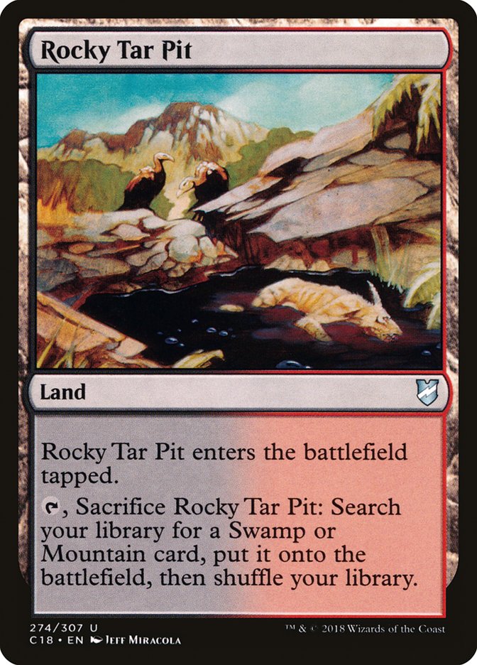 Rocky Tar Pit [Commander 2018]