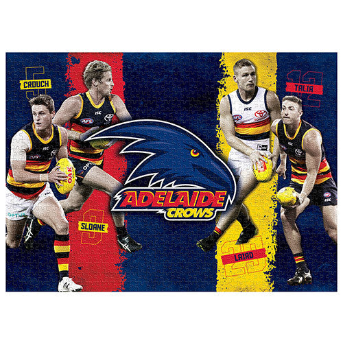 AFL Puzzle Adelaide Crows 4 Player Puzzle 1000 pieces