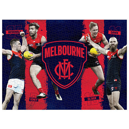 AFL Puzzle Melbourne Demons 4 Player Puzzle 1000 pieces
