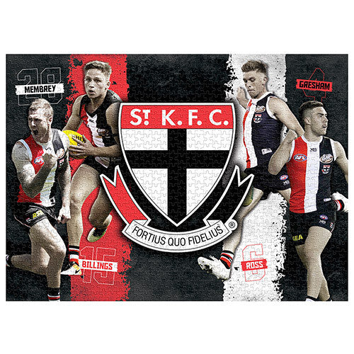 AFL Puzzle St Kilda Saints 4 Player Puzzle 1000 pieces