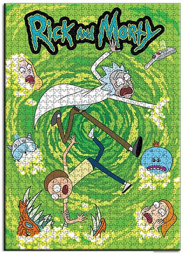 Licensed Puzzle Rick and Morty Puzzle 1000 pieces