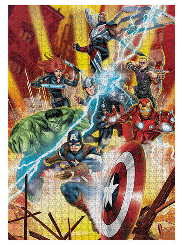 Licensed Puzzle Marvel Group Puzzle 1000 pieces