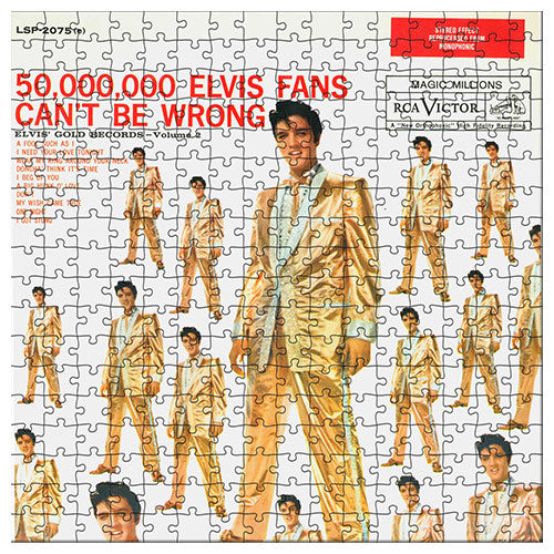 Licensed Puzzle Elvis Presley Gold Album Puzzle 1000 pieces