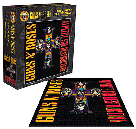 Licensed Puzzle Guns n Roses Appetite for Destruction Puzzle 1000 pieces