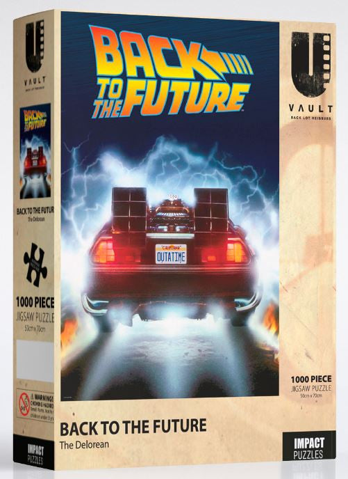 Impact Puzzle Back to the Future the Delorean Puzzle 1000 pieces