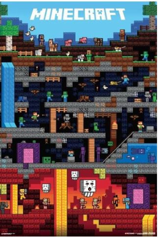 Impact Puzzle Minecraft Worldly 1000 pieces
