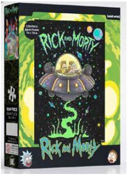 Impact Puzzle Rick And Morty Ship 1000 pieces