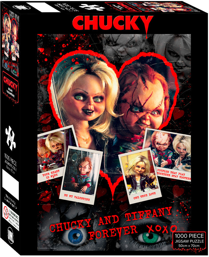 Impact Puzzle Chuky & Tiffany Be My Valentine 1000 pieces