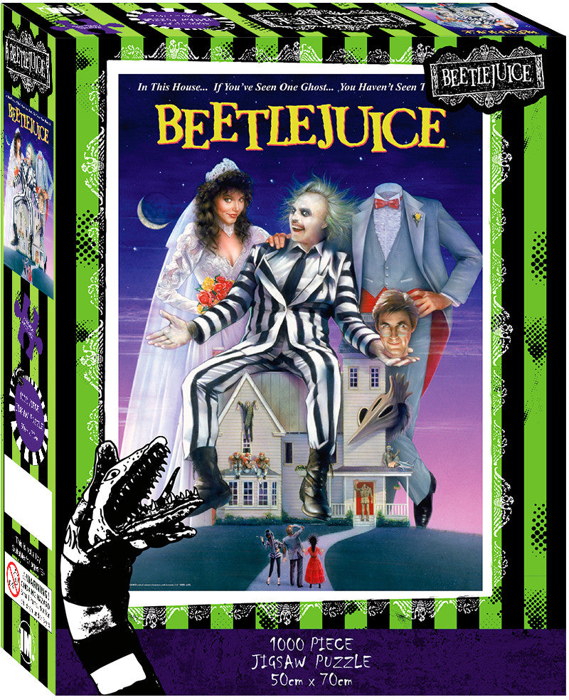 Impact Puzzle Beetlejuice Key Art 1000 pieces