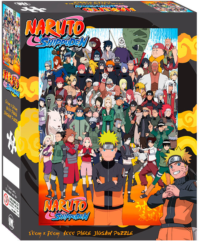 Impact Puzzle Naruto Shippuden Cast 1000 pieces