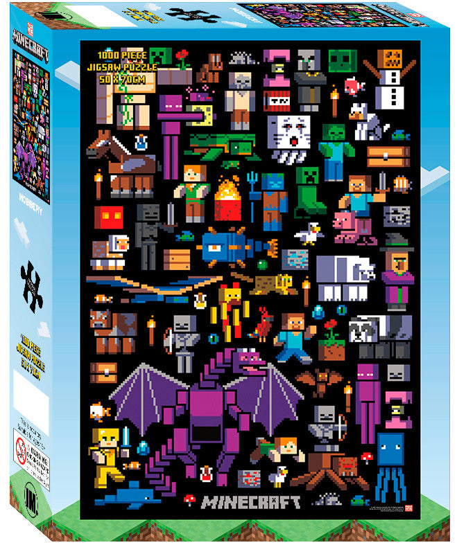 Impact Puzzle Minecraft Mobbery 1000 pieces