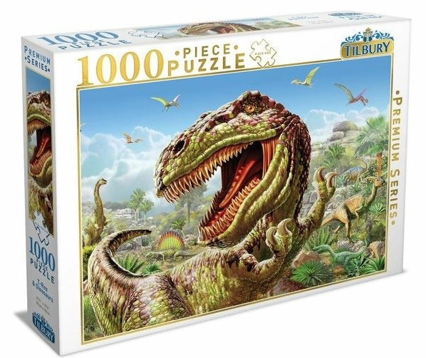 Tilbury T-Rex & Dinosaurs Puzzle 1000pc