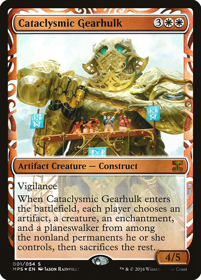 Cataclysmic Gearhulk [Kaladesh Inventions]