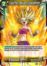Caulifla, Saiyan Invalidation (Divine Multiverse Draft Tournament) [DB2-100]