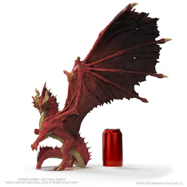 D&D Icons of the Realms Balagos Ancient Red Dragon