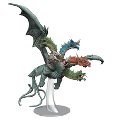 D&D Icons of the Realms Miniatures Fizban's Treasury of Dragons Dracohydra Premium Set 2