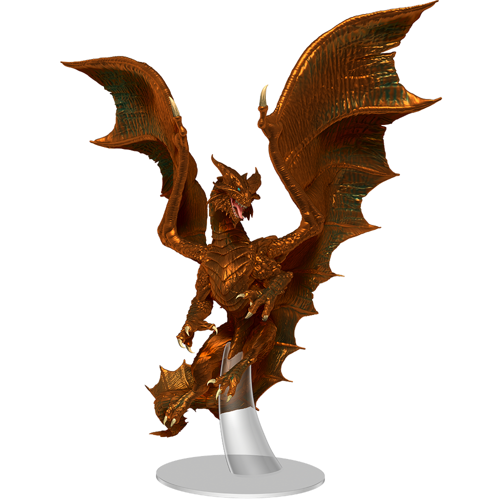 D&D Icons of the Realms Adult Copper Dragon