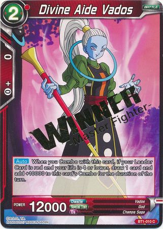 Divine Aide Vados (Winner Stamped) [BT1-010]
