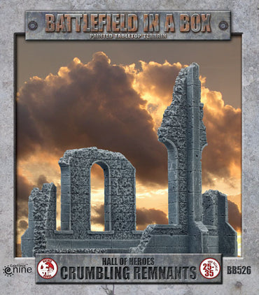 Battlefield in a Box: Gothic Battlefields - Crumbling Remants (x2) - 30mm