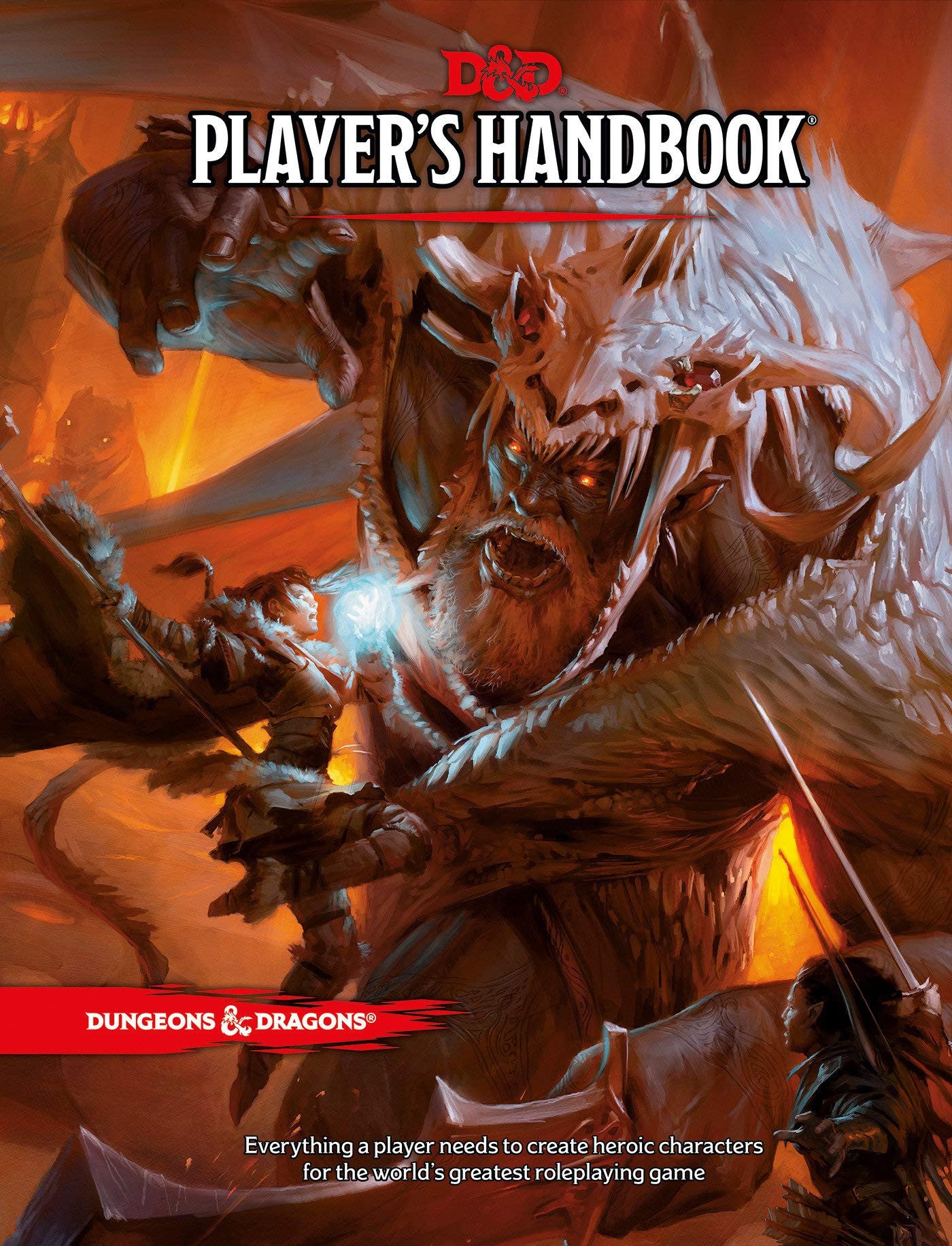 D&D Dungeons & Dragons Players Handbook 5th Edition Hardcover