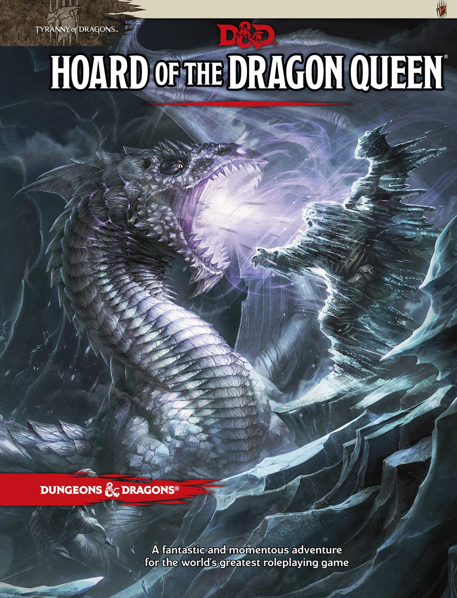 D&D Dungeons & Dragons Tyranny of Dragons Hoard of the Dragon Queen Hardcover