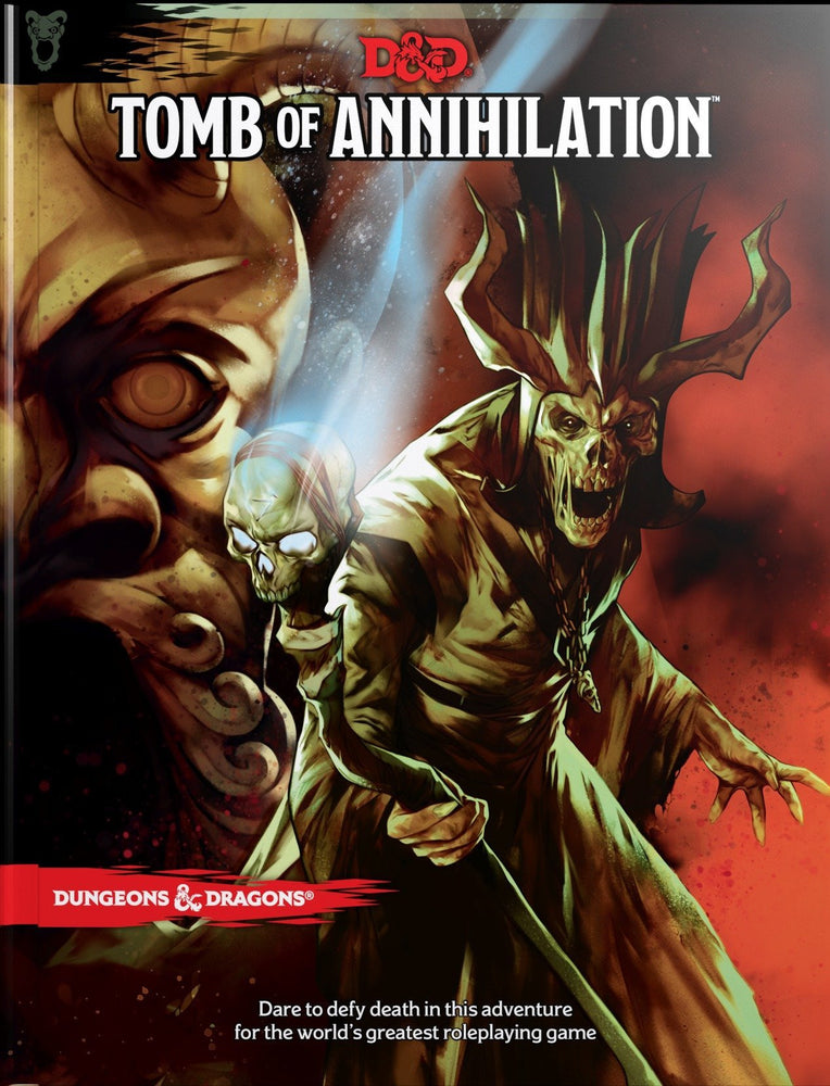 D&D Dungeons & Dragons Tomb of Annihilation Hardcover - PRE-OWNED