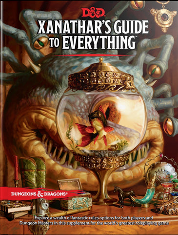 D&D Dungeons & Dragons Xanathars Guide to Everything Hardcover