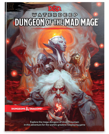 D&D Dungeons & Dragons Waterdeep Dungeon of the Mad Mage Hardcover
