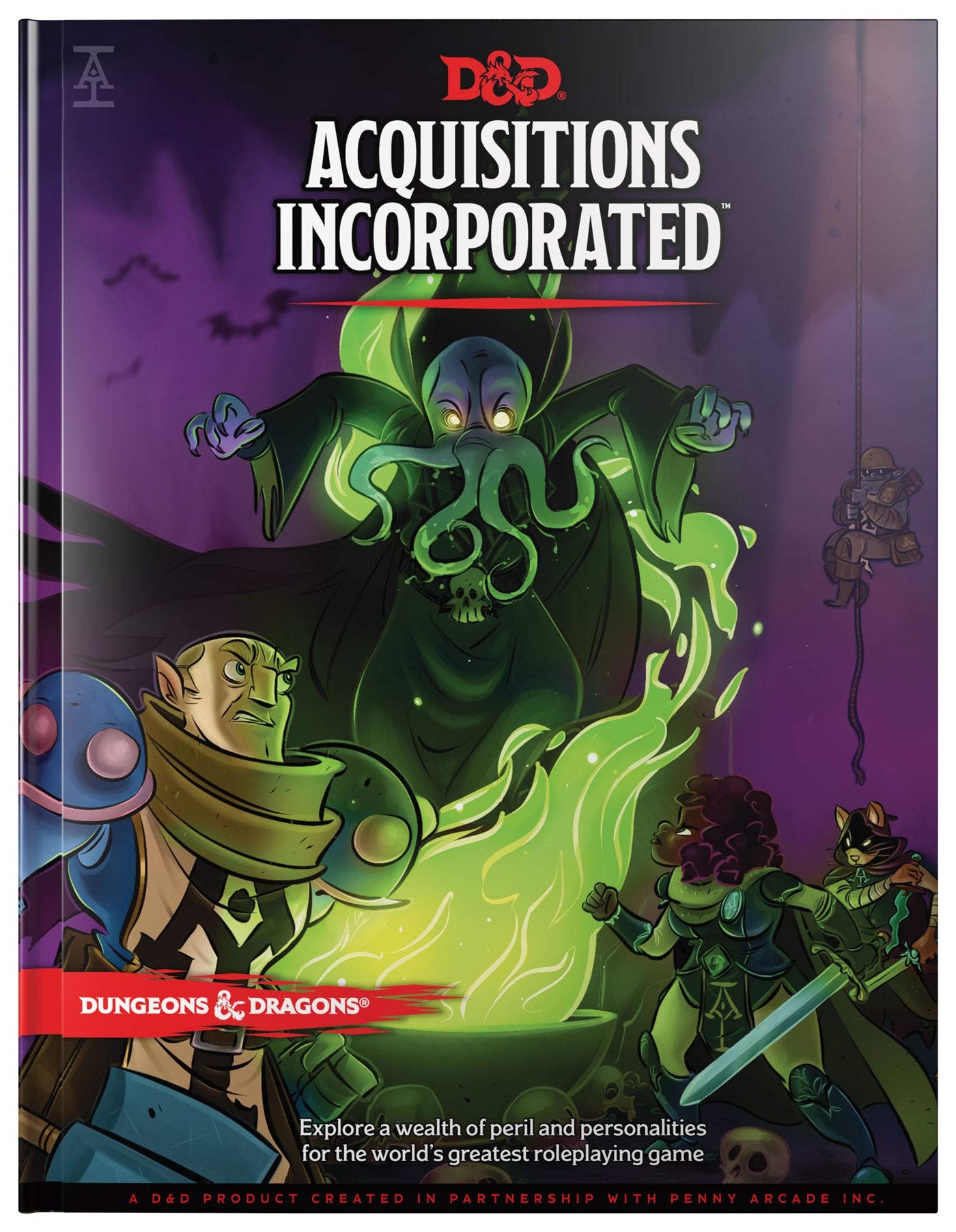 D&D Dungeons & Dragons Acquisitions Incorporated Hardcover
