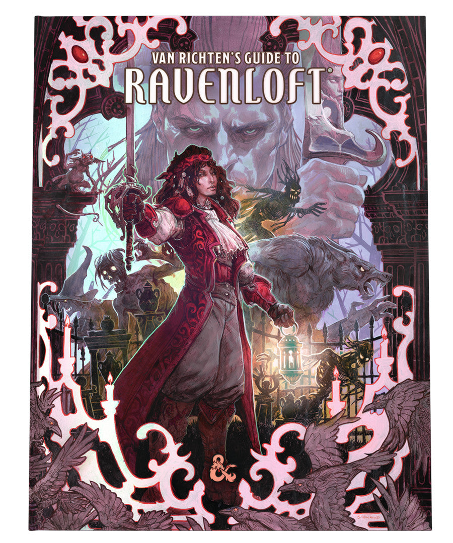 D&D Dungeons & Dragons Van Richtens Guide to Ravenloft Hardcover Alternative Cover