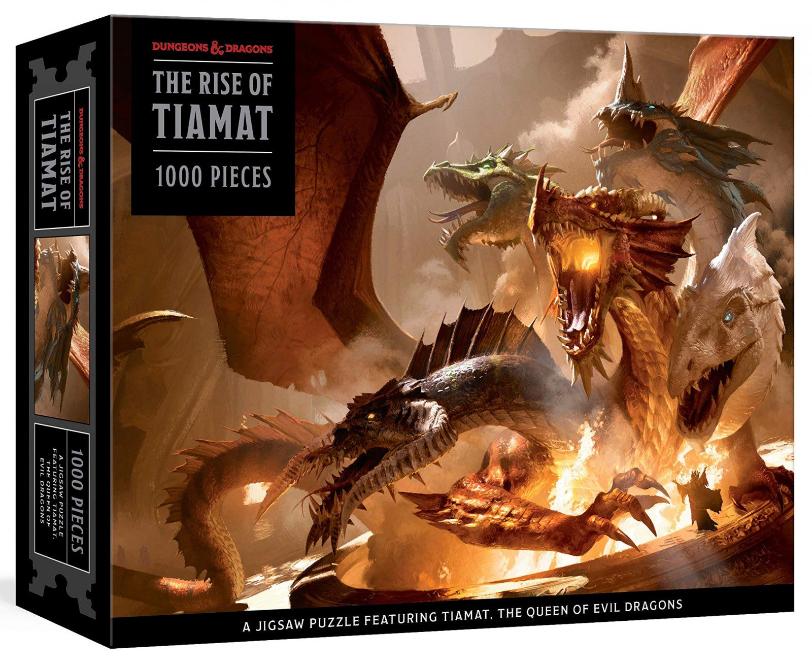 D&D Dungeons & Dragons the Rise of Tiamat Dragon Puzzle 1000 pieces