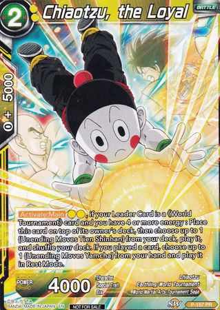 Chiaotzu, the Loyal (Power Booster: World Martial Arts Tournament) [P-157]