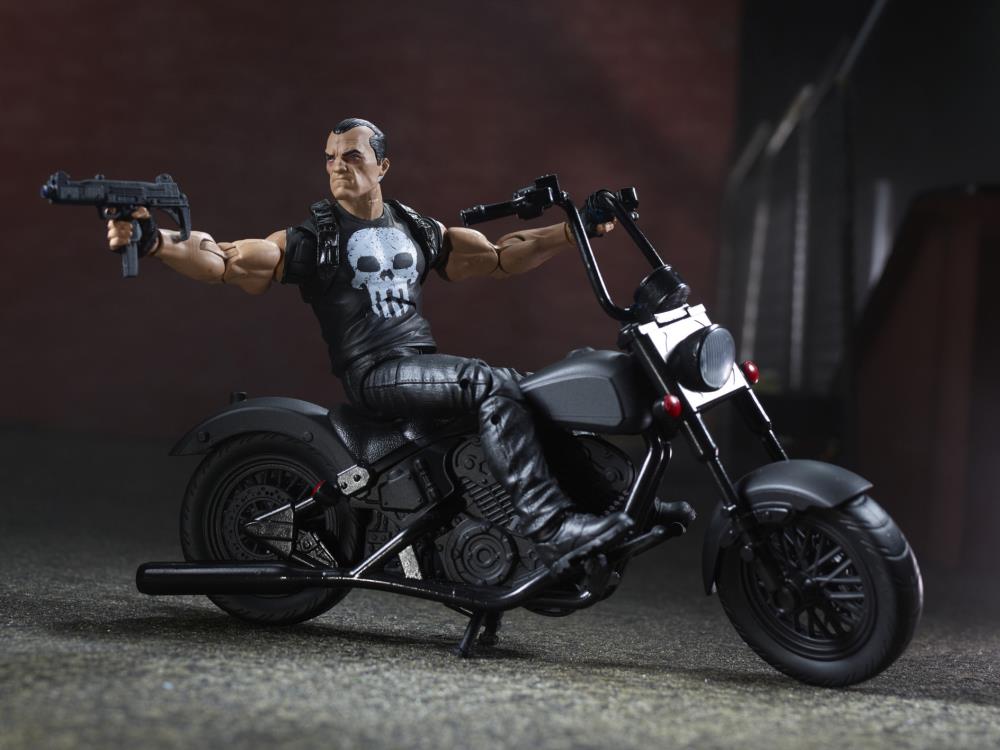 The Punisher (with motorcycle) Legends Series Figure