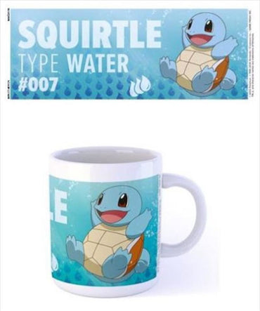 Pokemon Squirtle Water Type Mug
