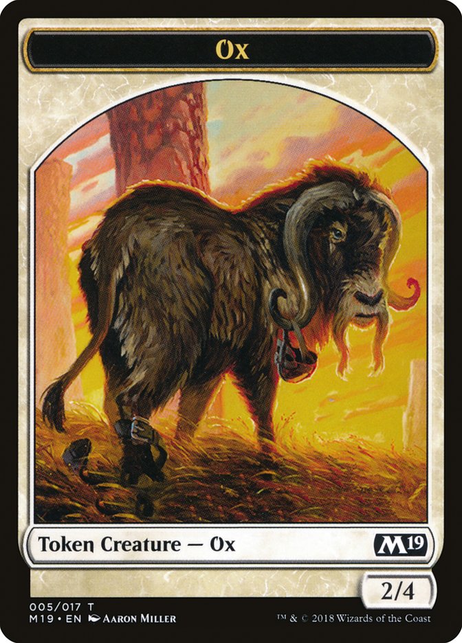 Ox Token [Core Set 2019 Tokens]