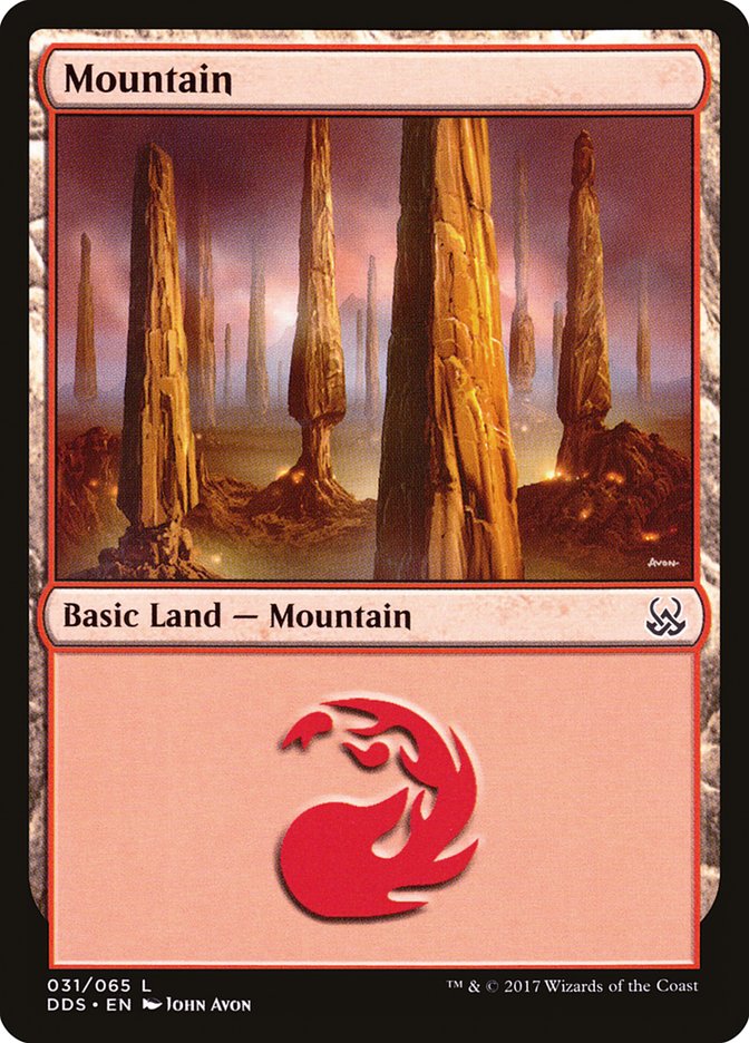 Mountain (31) [Duel Decks: Mind vs. Might]