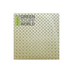 ABS Plasticard - Thread  DOUBLE DIAMOND Textured Sheet - A4 - Green Stuff World