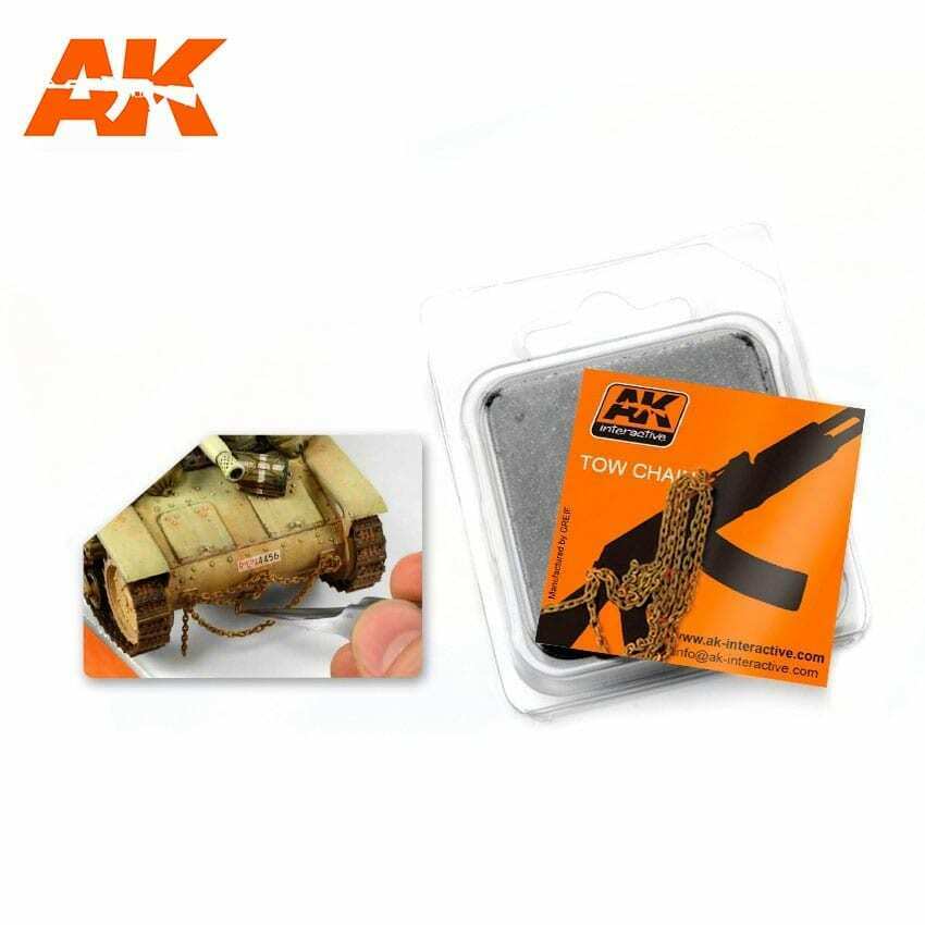 AK Interactive Rusty Tow Chain Small