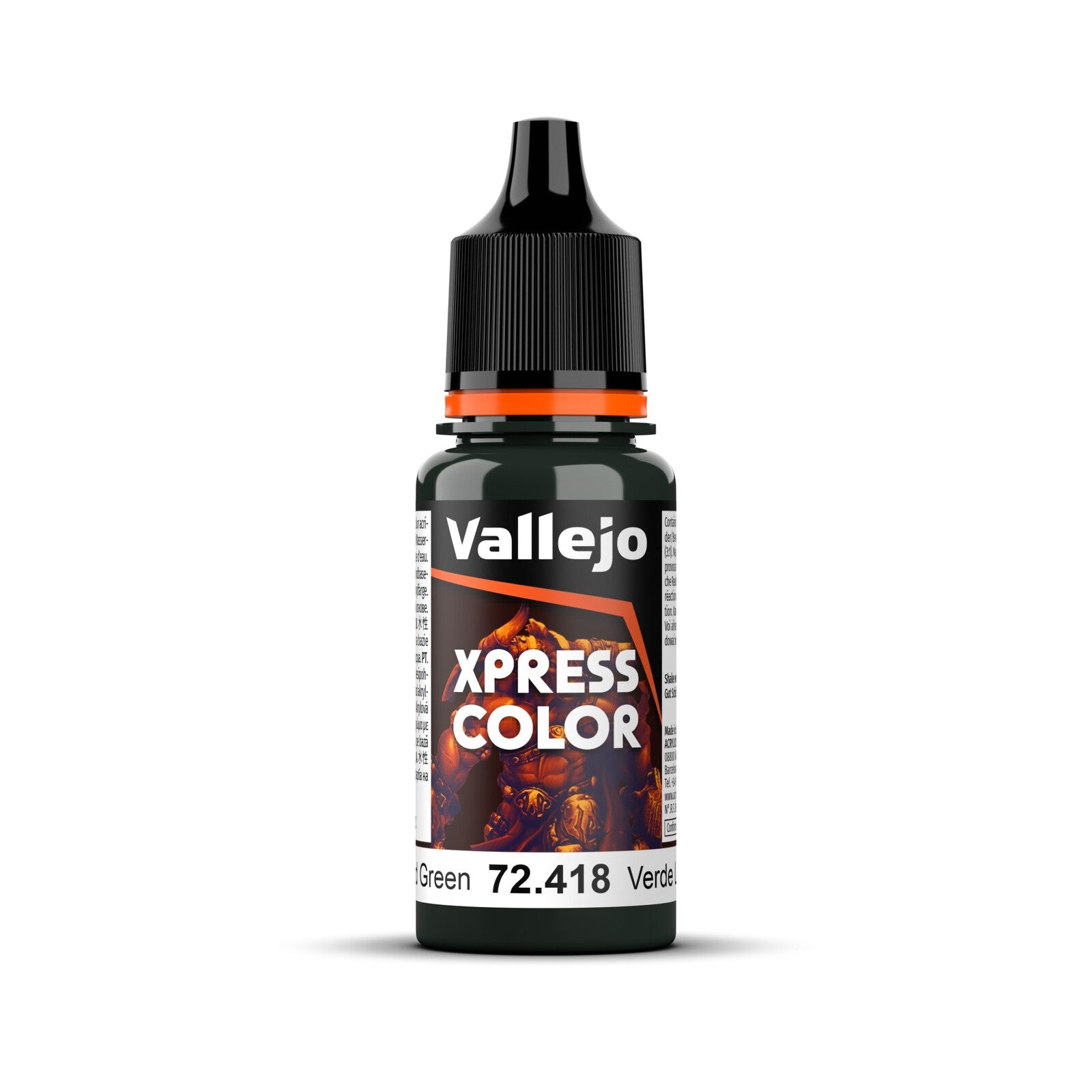 Vallejo Game Colour Xpress Color Lizard Green 18ml Acrylic Paint - New Formulation