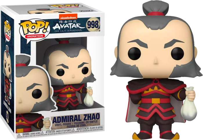 Admiral Zhao #998 Avatar the Last Airbender Pop! Vinyl
