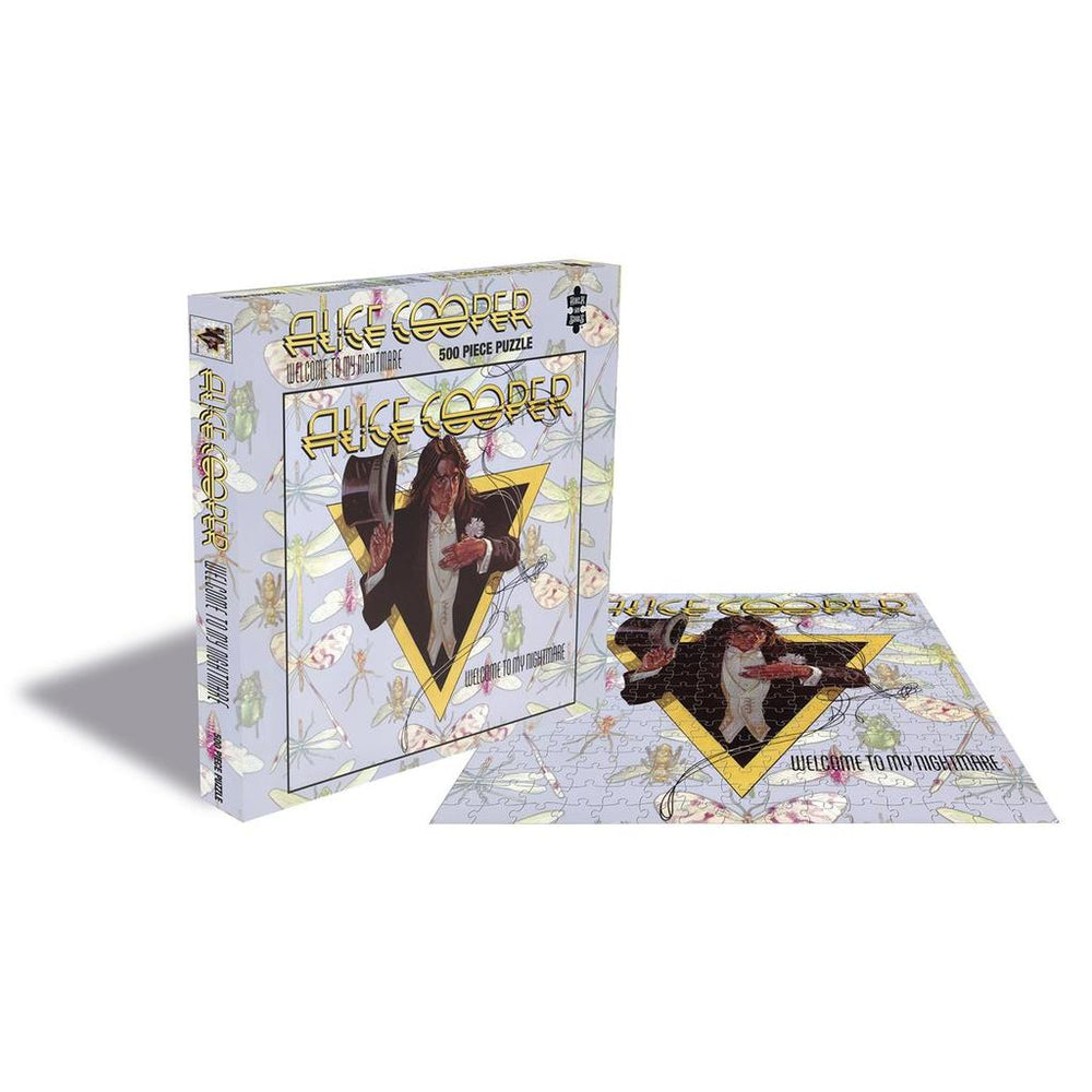 Alice Cooper Welcome To My Nightmare 500 Piece Puzzle Hard Rock Heavy Metal