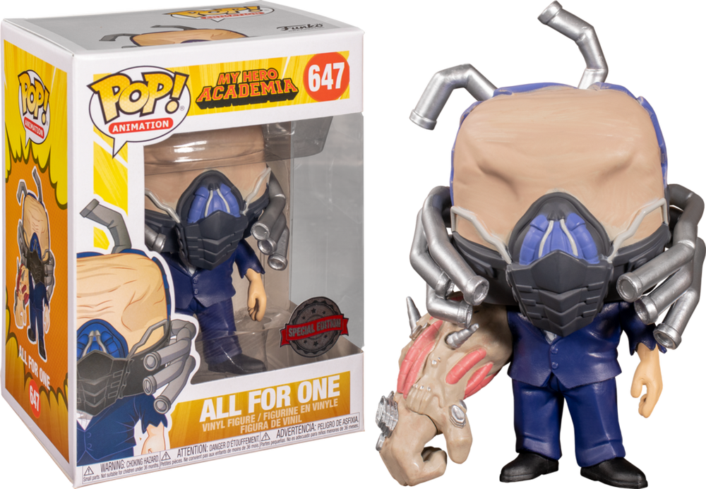 All For One Charged #647 My Hero Academia US Exclusive Pop! Vinyl