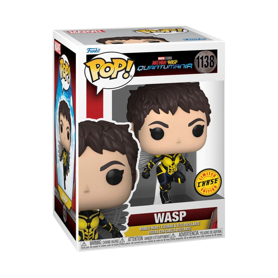 Wasp (Chase) #1138 Ant-Man and the Wasp Quantumania Pop! Vinyl  PRE-OWNED