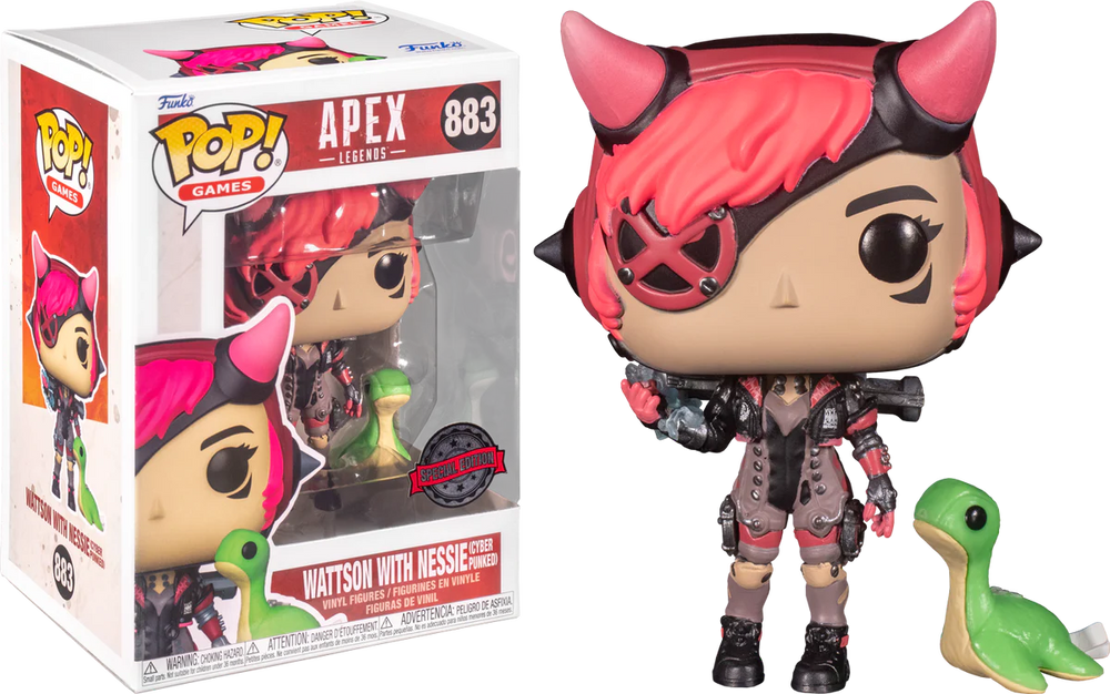 Wattson with Nessie (Cyberpunked) (Special Edition) #883 Apex Legends Pop! Vinyl