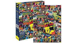 Aquarius Puzzle DC Comics Batman Retro Collage Puzzle 1,000 pieces