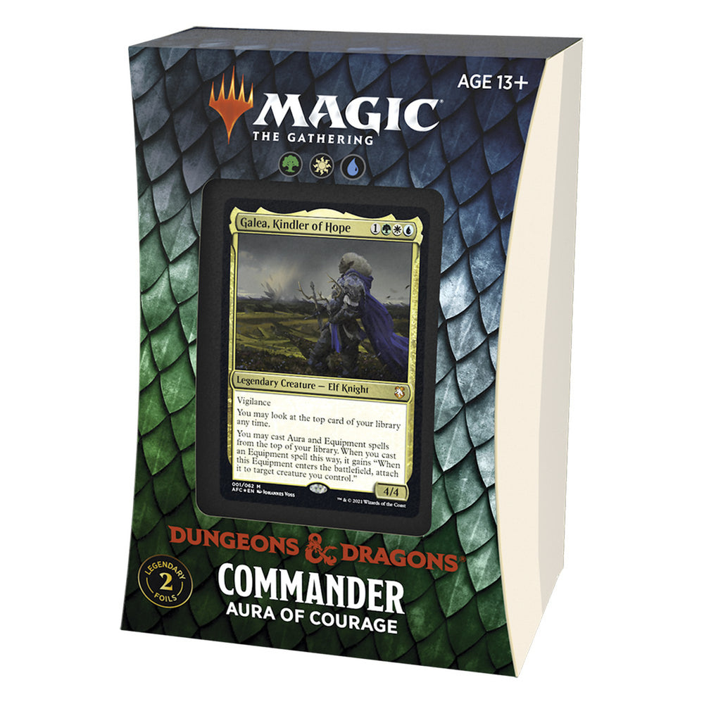 Magic Adventures in the Forgotten Realms Commander Deck - Aura of Courage