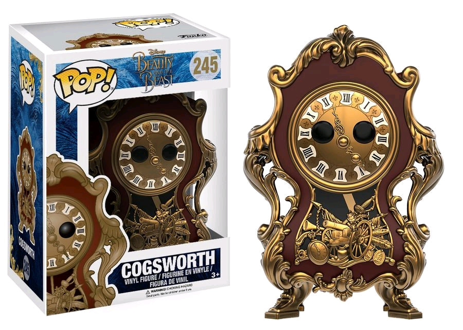 Cogsworth #245 Beauty and the Beast (2017) Pop! Vinyl