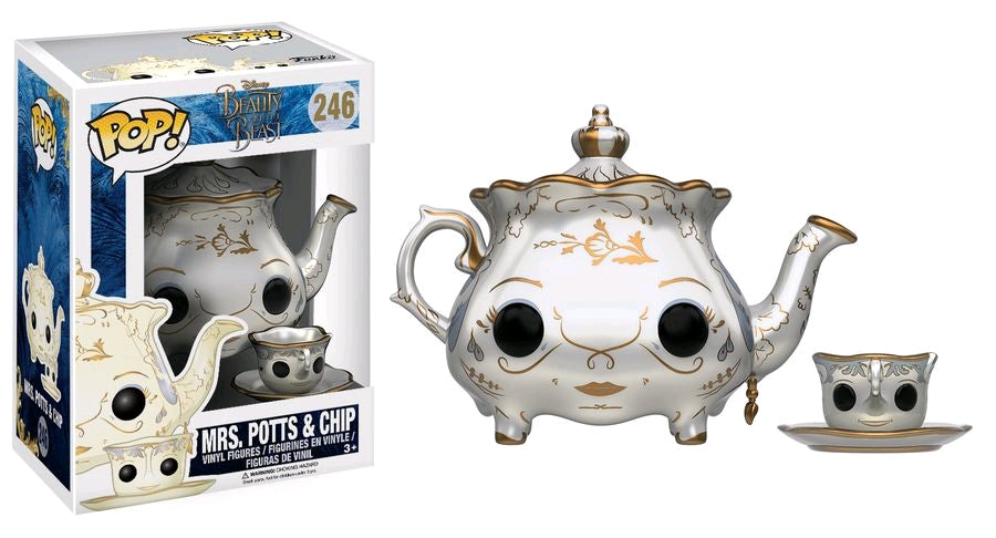 Mrs. Potts & Chip #246 Beauty and the Beast (2017) Pop! Vinyl