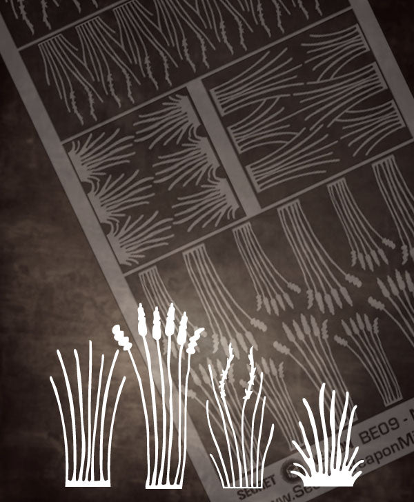 Secret Weapon Brass Etch Marsh Plants