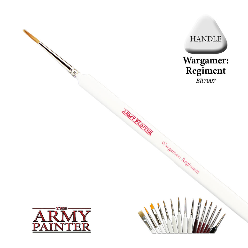 Army Painter Brushes - Wargamer Brush - Regiment